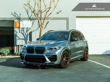 Load image into Gallery viewer, Autotecknic Aero Front Splitter &amp; Center Lip BMW X3M F97 (21-22) Dry Carbon Fiber Performante Alternate Image