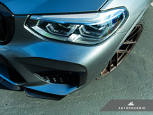 Load image into Gallery viewer, Autotecknic Aero Front Splitter &amp; Center Lip BMW X3M F97 (21-22) Dry Carbon Fiber Performante Alternate Image