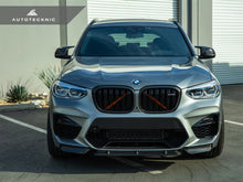 Load image into Gallery viewer, Autotecknic Aero Front Splitter &amp; Center Lip BMW X3M F97 (21-22) Dry Carbon Fiber Performante Alternate Image