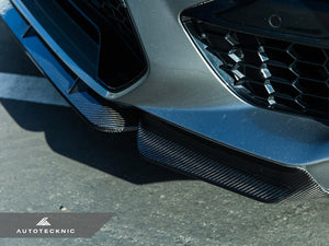 Autotecknic Aero Front Splitter & Center Lip BMW X3M F97 (21-22) Dry Carbon Fiber Performante