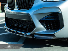 Load image into Gallery viewer, Autotecknic Aero Front Splitter &amp; Center Lip BMW X3M F97 (21-22) Dry Carbon Fiber Performante Alternate Image