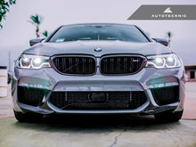 Load image into Gallery viewer, Autotecknic Aero Front Splitters BMW M5 F90 (18-20) Carbon Fiber Performante - No / No / No Alternate Image