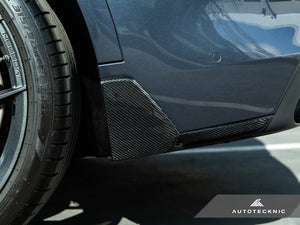 Autotecknic Rear Winglet Splitter BMW X5 G05 M-Sport (19-22) Dry Carbon Fiber