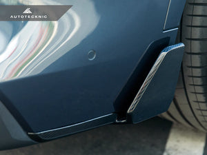 Autotecknic Rear Winglet Splitter BMW X5 G05 M-Sport (19-22) Dry Carbon Fiber