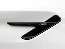 Load image into Gallery viewer, Autotecknic Fender Trim Set BMW M5 F90 (18-20) Glazing Black or Carbon Fiber Alternate Image