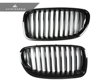 Load image into Gallery viewer, Autotecknic Replacement Grill BMW M5 F10 (2013) - Single or Dual Slats - Single Slats / Glazing Black Alternate Image
