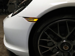 Autotecknic LED Side Markers Porsche 991 / 981 / 718 (2012-2019) Clear Lens