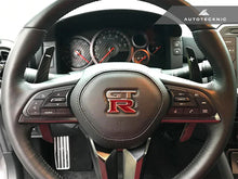 Load image into Gallery viewer, Autotecknic Shift Paddles Nissan R35 GT-R (17-22) [Competition] Satin Black or Bright Red Alternate Image