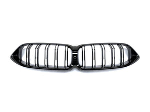 Autotecknic Replacement Grill BMW M8 F91/ F92/ F93 (20-22) [Dual Slat] Painted Glazing Black