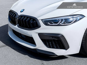 Autotecknic Bumper Trim Set BMW M8 F91/F92/F93 (2020-2022) Dry Carbon Fiber