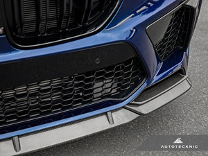 Autotecknic Front Lip BMW X5M F95 (20-22) Dry Carbon Fiber Performance