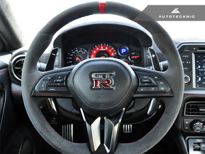 Autotecknic Shift Paddles Nissan R35 GT-R (17-20) [Competition] Pre-Preg Dry Carbon