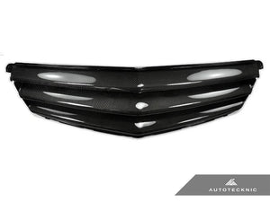 Autotecknic Grill Mercedes C-Class W204 (2008-2013) Stealth Black or Carbon Fiber