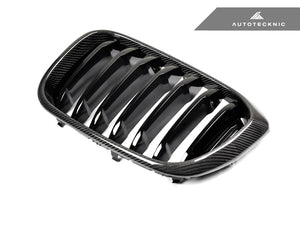 Autotecknic Grill BMW X4 G02 (2019-2021) Stealth Black / Glazing Black / Carbon Fiber