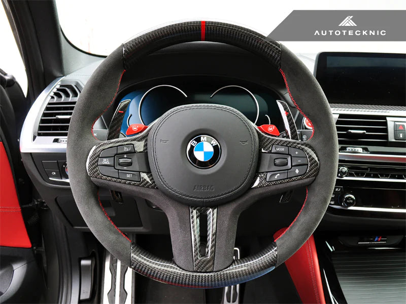 Autotecknic Steering Wheel BMW X3 G01 (2018-2019) Carbon Fiber Finish