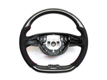 Load image into Gallery viewer, Autotecknic Steering Wheel Mercedes E-Class W212 (10-13) Carbon Fiber Finish Alternate Image