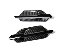 Load image into Gallery viewer, Autotecknic Fender Gills Set BMW M2 F87 (2016-2018) Glazing Black or Carbon Fiber - Carbon Fiber Alternate Image