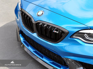 Autotecknic Replacement Grill BMW M2 Competition F87 (16-18) [Surrounds] Dry Carbon Fiber