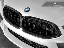 Load image into Gallery viewer, Autotecknic Replacement Grill BMW M8 F91/F92/F93 (20-22) [Surrounds] Dry Carbon Fiber Alternate Image