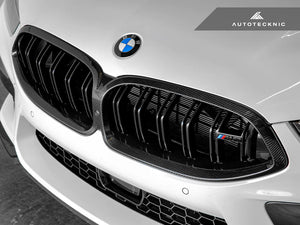 Autotecknic Replacement Grill BMW M8 F91/F92/F93 (20-22) [Surrounds] Dry Carbon Fiber