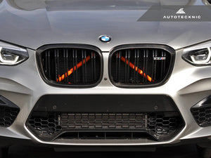 Autotecknic Replacement Grills BMW X3M F97 (21-22) [Surrounds] Dry Carbon Fiber