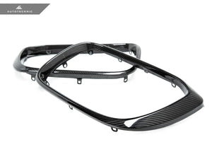 Autotecknic Replacement Grills BMW X4 G02 Pre-LCI (18-21) [Surrounds] Dry Carbon Fiber