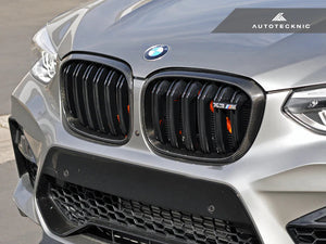 Autotecknic Replacement Grills BMW X4 G02 Pre-LCI (18-21) [Surrounds] Dry Carbon Fiber