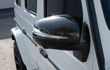 Load image into Gallery viewer, Autotecknic Replacement Mirror Covers Mercedes G550 AMG W464 (20-22) V2 Dry Carbon Alternate Image