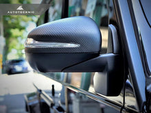 Load image into Gallery viewer, Autotecknic Replacement Mirror Covers Mercedes G550 AMG W464 (20-22) V2 Dry Carbon Alternate Image