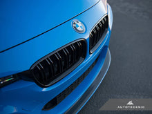 Load image into Gallery viewer, Autotecknic Replacement Grill BMW 3 Series F30/F31 (12-15) [Dual Slats] Glazing Black / Stealth Black / Carbon Fiber - Carbon Fiber Alternate Image