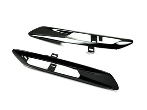 Autotecknic Fender Light Trim Set BMW 5 Series F10 (11-13) Glazing Black / Stealth Black / Carbon Fiber