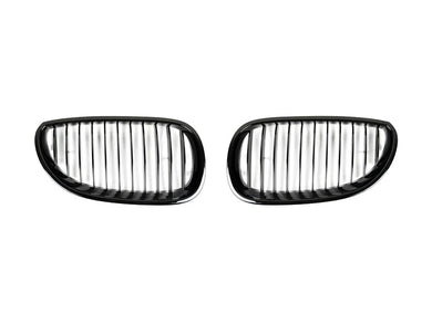 Autotecknic Replacement Grill BMW 5 Series (04-07) M5 (06-07) E60 - Glazing or Stealth Black