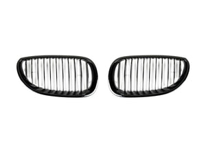 Autotecknic Replacement Grill BMW 5 Series (04-07) M5 (06-07) E60 - Glazing or Stealth Black