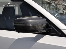 Load image into Gallery viewer, Autotecknic Replacement Mirror Covers BMW 5 Series G30 (17-20) V2 Dry Carbon Fiber - Gloss Finish Alternate Image