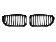 Load image into Gallery viewer, Autotecknic Replacement Grill BMW 5 Series F10 (11-13) - Single or Dual Slats - Single Slats / Stealth Black Alternate Image