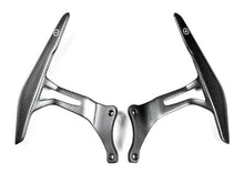 Load image into Gallery viewer, Autotecknic Shift Paddles Ferrari 458 Italia / Spider (09-15) [Competition] Glazing Black or Stealth Carbon Finish - Stealth Carbon Finish Alternate Image