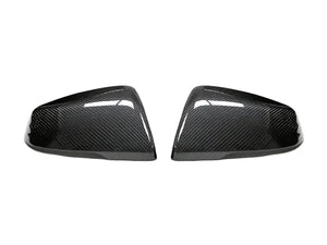Autotecknic Replacement Mirror Covers Toyota Supra A90 (20-22) V2 Dry Carbon Fiber