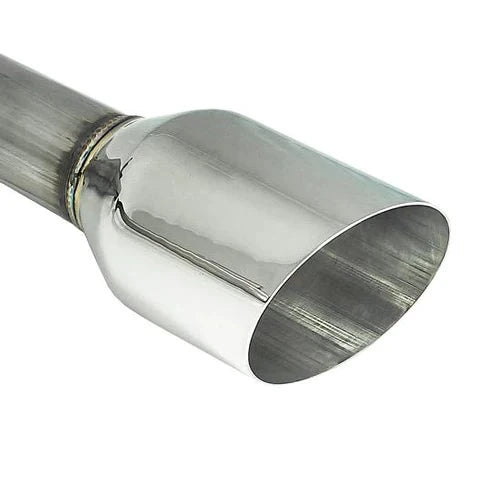 C&L Mustang Muffler Delete Axle-Back Exhaust with Polished Tips 410879 C&L Mustang Muffler Delete Axle-Back Exhaust with Polished Tips 410879