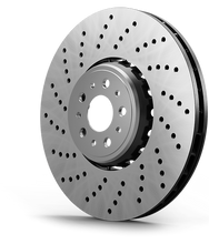 Load image into Gallery viewer, SHW Drilled Brake Rotors BMW M3 E90 E92 E93 (08-13) Front/Rear Passenger or Driver Side Alternate Image