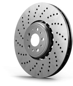 SHW Drilled Brake Rotors BMW M3 E90 E92 E93 (08-13) Front/Rear Passenger or Driver Side