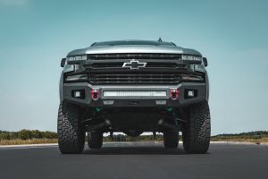 881.99 Body Armor 4x4 Bumper Chevy Silverado 1500 (19-22) Ambush Series Front Bumper - Redline360