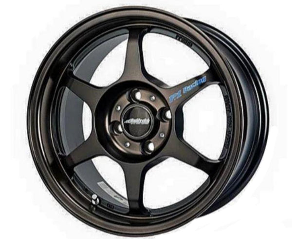 Buddy Club P1 Racing SF Wheel 15X8.0 ET25 4X114.3 - Bronze Black / Mag