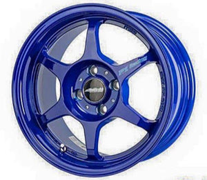 175.75 Buddy Club P1 Racing SF Wheel 15X8.0 ET25 4X114.3 - Bronze Black / Magnesium Blue / Gold - Redline360