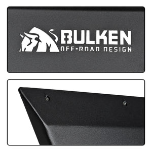 143.65 Bulken Off Road Skid Plate Chevy Silverado 1500 (2016-2018) Black Rugged Steel - Redline360