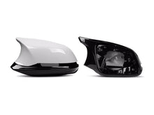 Load image into Gallery viewer, Autotecknic Replacement Mirror Covers BMW 1 Series F20 (12-19) [V3 M Inspired] Painted - No / Alpine White (300) Alternate Image