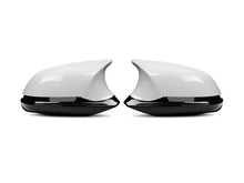 Load image into Gallery viewer, Autotecknic Replacement Mirror Covers BMW 1 Series F20 (12-19) [V3 M Inspired] Painted - No / Alpine White (300) Alternate Image