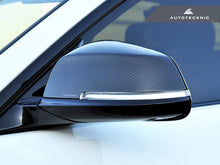 Load image into Gallery viewer, Autotecknic Replacement Mirror Covers BMW X1 E84 (12-15) Dry Carbon - Gloss or Satin Finish Alternate Image