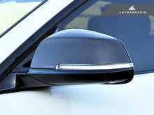 Load image into Gallery viewer, Autotecknic Replacement Mirror Covers BMW 4 Series F32/ F36 (14-19) Dry Carbon - Gloss or Satin Finish - Gloss Alternate Image