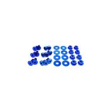 Load image into Gallery viewer, Dress Up Bolts BMW E92 335i (2007-2013) Titanium Hardware Door Kit - Blue Alternate Image