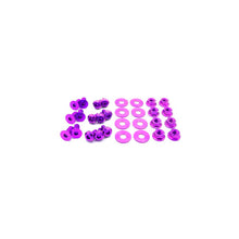 Load image into Gallery viewer, Dress Up Bolts BMW E92 335i (2007-2013) Titanium Hardware Door Kit - Purple Alternate Image